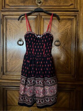 Vintage Band of Gypsies Boho Dress